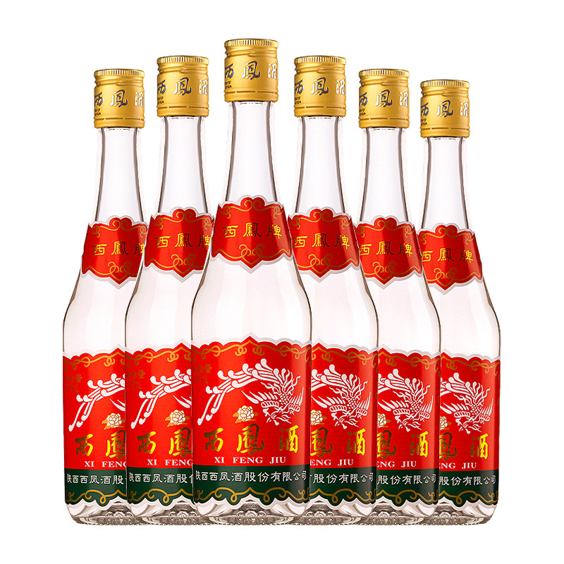 西凤酒45度375七两半口粮酒整箱