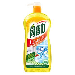 浪奇高富力A+强效去油洗洁精1.08kg带泵头活氧配方清洗塑料餐具