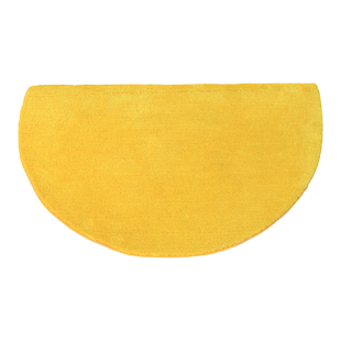 金黄色半圆形门口进门地垫黑色地毯卫生间扇形淋浴房红色脚垫绿色