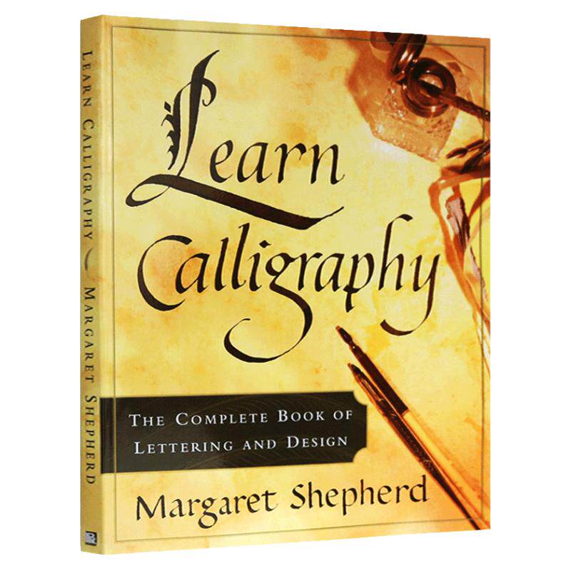 Learn Calligraphy 英语字贴 英文书法字贴 手写印刷体意大利罗马斜衡水圆体 法学习艺术设计指导书