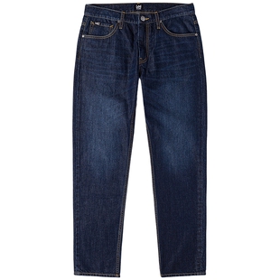 【张凌赫代言】Lee26春夏新品天丝731舒适锥形牛仔裤深蓝男潮流