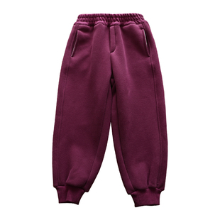 女童加厚一体密密绒运动裤儿童撸猫棉裤一条过冬奶奶裤保暖卫裤潮