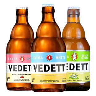 白熊比利时风味精酿啤酒白熊玫瑰接骨木小麦巧巧好喝白巧克力白啤