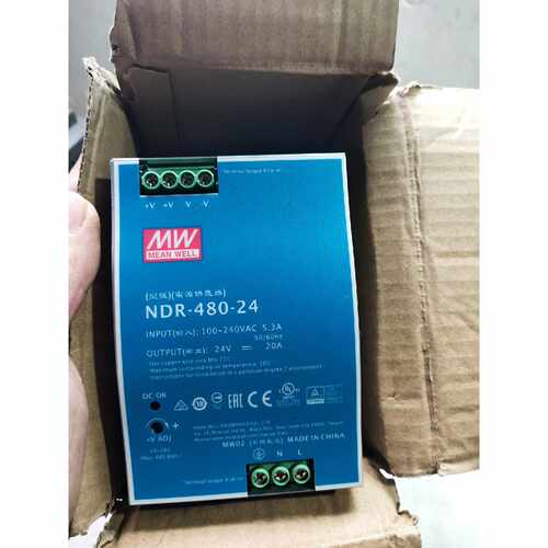 溢价-明纬NDR48024导轨电源24V20A480