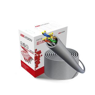 海康威视超5五类6六类监控专用网络宽带室户外无氧铜千兆网线整箱