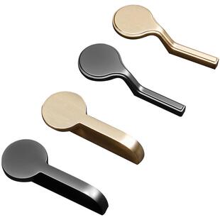 32mm孔距中式抽屉拉手双孔外装侧拉门金色橱柜床头柜推拉门把手