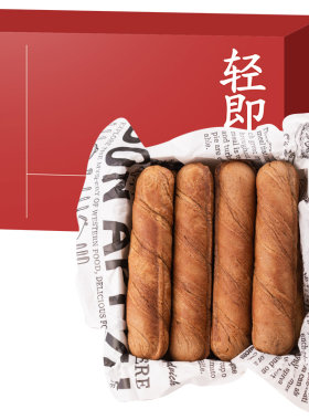 轻即木糖醇黑麦手撕面包