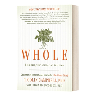 救命饮食2 英文原版 Whole Rethinking the Science of Nutrition 全营养与全健康从哪里来 英文版 进口英语原版书籍