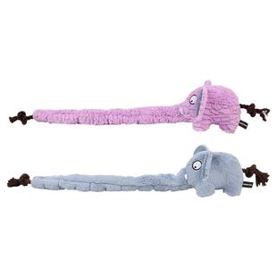 QMONSTER宠物纯棉绳结玩具狗狗磨牙耐咬拉扯中大型犬大象拔河解闷