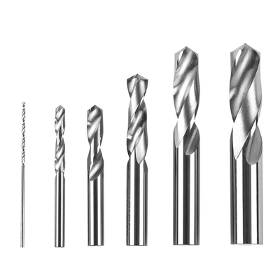 铝用钨钢钻头 整体硬质合金钻头乌钢麻花钻咀2 3 4 5 6 8 10 12mm