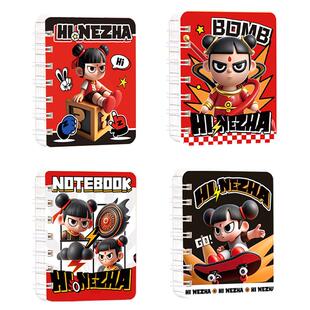 哪吒线圈本便携记事本日常手账本A7口袋本男女生精美本册记事本