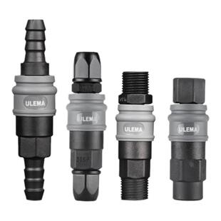 气管快速接头空压机公母自锁气动快插SP20PP/SH30PH/SM40PM/SFPF