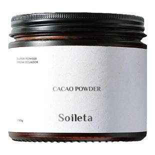 Soileta生可可粉150g 天然未碱化烘焙咖啡牛奶伴侣不加糖冲饮