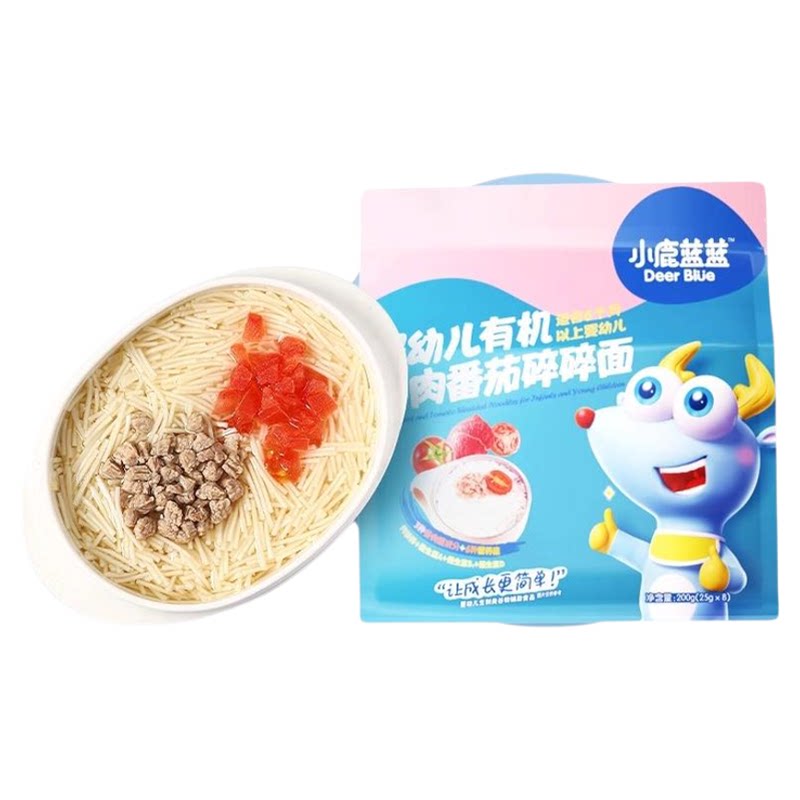 小鹿蓝蓝有机碎碎面婴幼儿标准