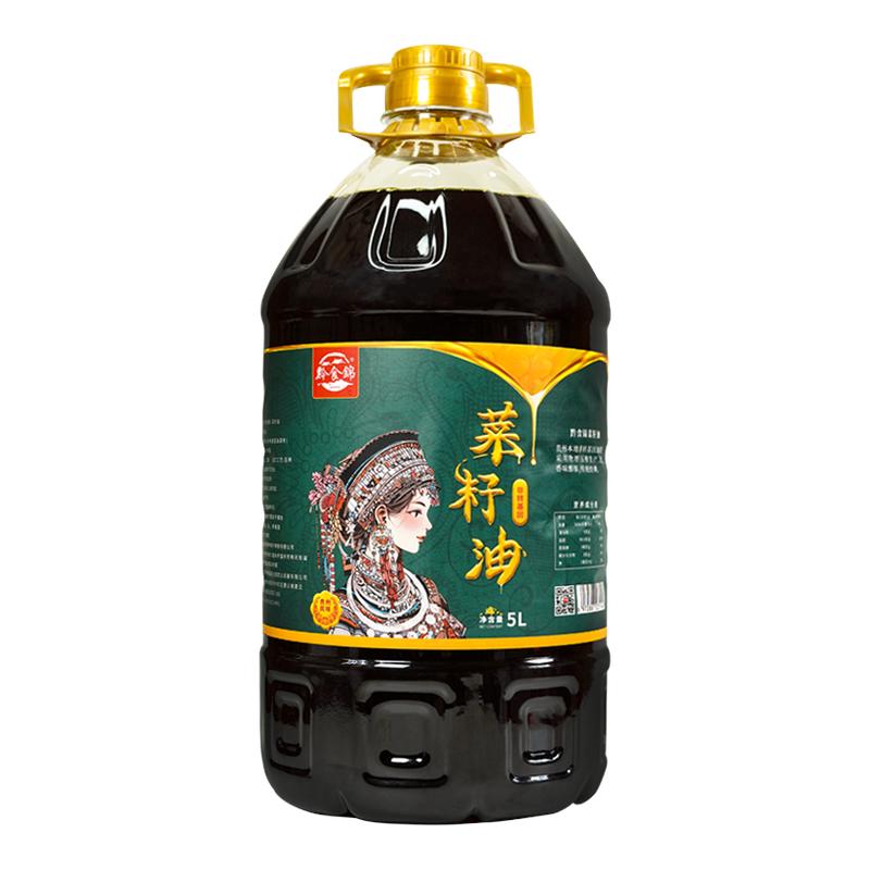 贵州菜籽油5升实惠装食用油
