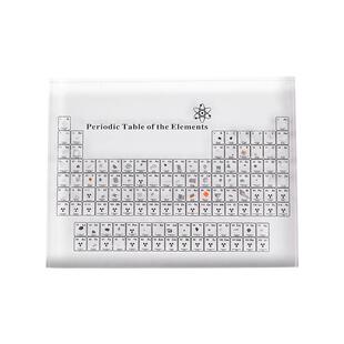 化学元素周期表实物标本亚克力水晶工艺品创意礼物学习收藏摆件真