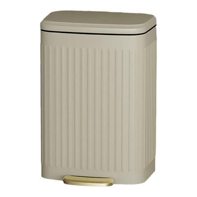 不锈钢脚踩垃圾桶客厅厨房2026新款高档卫生间厕所家专用轻奢带盖