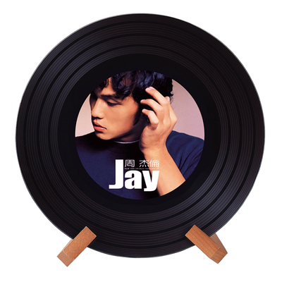 创意可定制周杰伦唱片桌面摆件