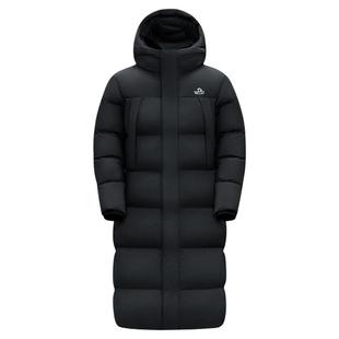 【极光3.0】伯希和户外800蓬羽绒服女新款男长款白色防风鹅绒服