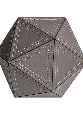 组合样板间装饰球本墨木质北欧