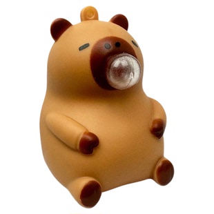 趣味卡皮吹泡泡捏捏乐玩具解压儿童创意卡通幼儿园学生全班礼物