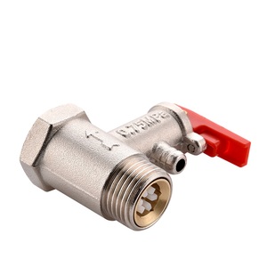 全铜加厚电热水器安全阀家用泄压阀单向止回减压阀排气阀通用配件