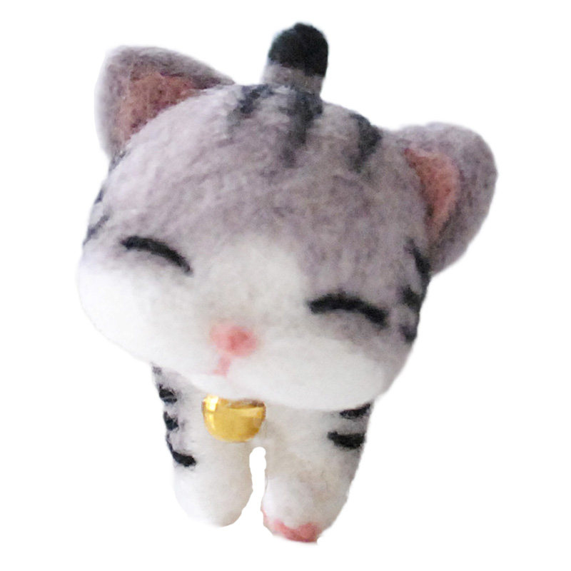 猫咪慵懒散步生日礼物diy材料包