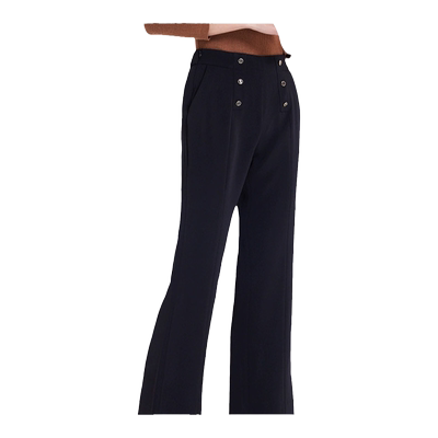 乔万尼时尚2026秋新款微喇休闲裤美式休闲显瘦百搭西装裤EF3F909