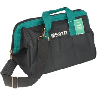 世达工具包结实耐用加厚木工电工帆布收纳包手提便携式帆布工具袋