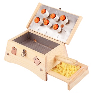 艾灸盒随身灸家用木制通用全身腹部肚子隔姜盒子器具中医院专用木