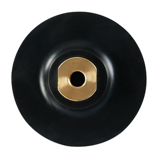 柔软可弯曲橡胶磨头软接头角磨机打磨片粘盘鹅卵石磨圆弧自粘吸盘