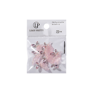 网红新款手工成品翅膀马眼蝴蝶镶钻大冰透指甲冰晶钻爆款美甲钻