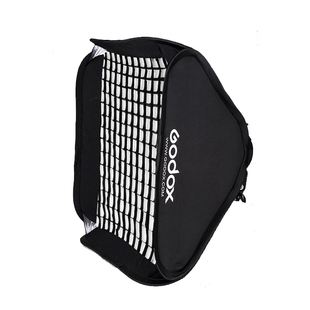 神牛网格柔光箱22*90 80*120 35*160CM保荣卡口格栅长条形柔光罩