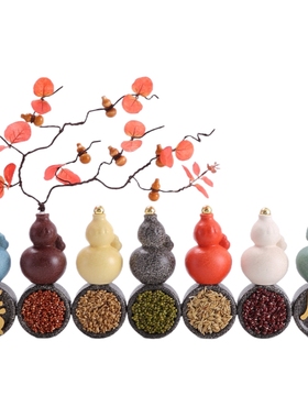 招财纳福五谷丰登暖居摆件入户玄关餐边电视柜乔迁新居装饰高级感