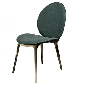 Astrid Dining Chairs轻奢意大利餐椅 酒店样板间小户型玻璃钢椅