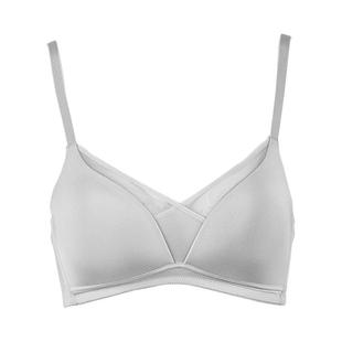 古今内衣女透气无痕粉底液文胸法式三角杯颜值轻薄光面A-C抹胸