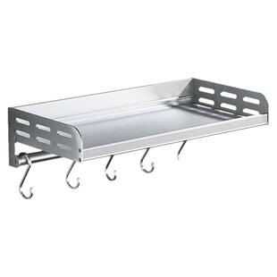 厨房置物架壁挂式免打孔家用加宽调料架子刀架挂架墙上多功能收纳