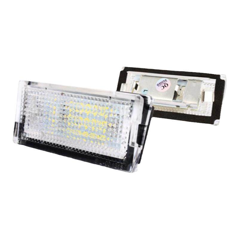 E46323i325i汽车LED牌照灯改装