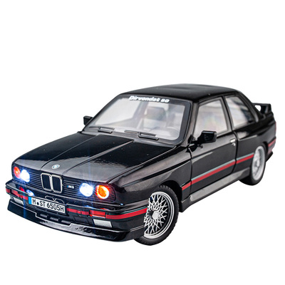 宝马经典M3E30合金车模玩具车