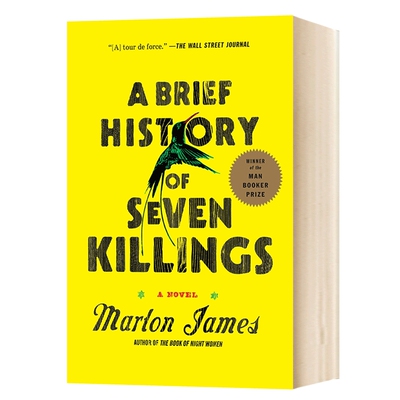 七次屠杀的简史 英文原版 A Brief History of Seven Killings 布克文学奖 牙买加枪杀事件 马龙詹姆斯 英文版小说书 七次谋杀简史