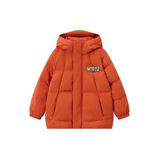 TeenieWeenie Kids小熊童装25年新款冬男女童三防鹅绒羽绒面包服