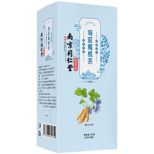 菊苣栀子葛根茶尿绛酸高尿排酸茶蒲公英百合双降养生茶正品降茶包