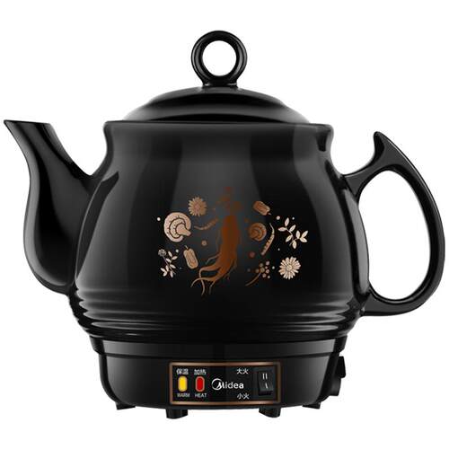 美的中药电煎壶多功能全自动煎药壶家用中医陶瓷壶电熬药锅养生煲