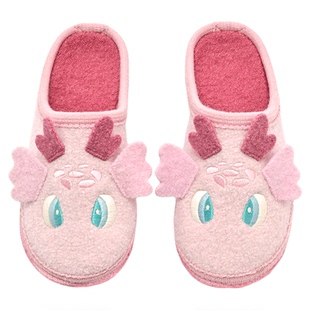 TOFUYOU 羊毛女士拖鞋冬季新款保暖棉拖鞋居家地板拖拖鞋防臭抑菌