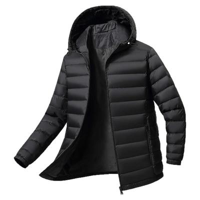 雪中飞轻薄款男士羽绒服短款外套