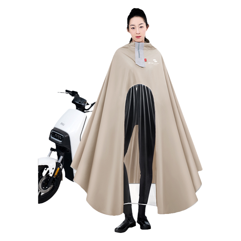 2024夏季新款高领护脸防暴雨雨衣