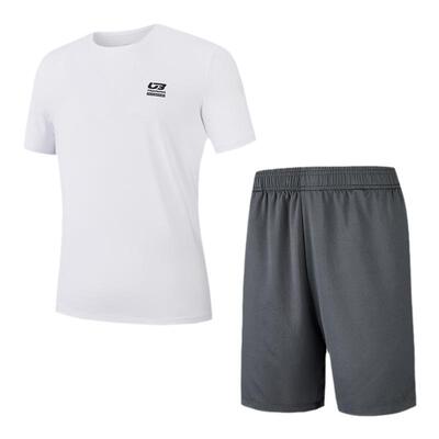 361运动短袖短裤套装男夏季新款跑步服上衣简约舒适运动服男士T恤