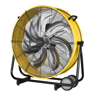 工业趴地电风扇大风强力圆筒移动换气排风扇商用工厂工地养殖场