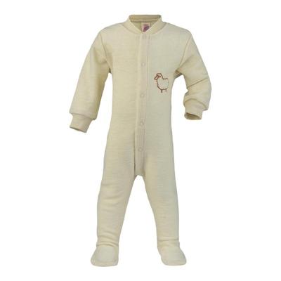 侧开襟羊毛真丝包屁衣德国ENGEL