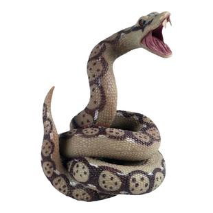 仿真动物模型玩具实心泰坦巨蟒泰坦蚺大蟒蛇新奇特恶搞怪整蛊道具
